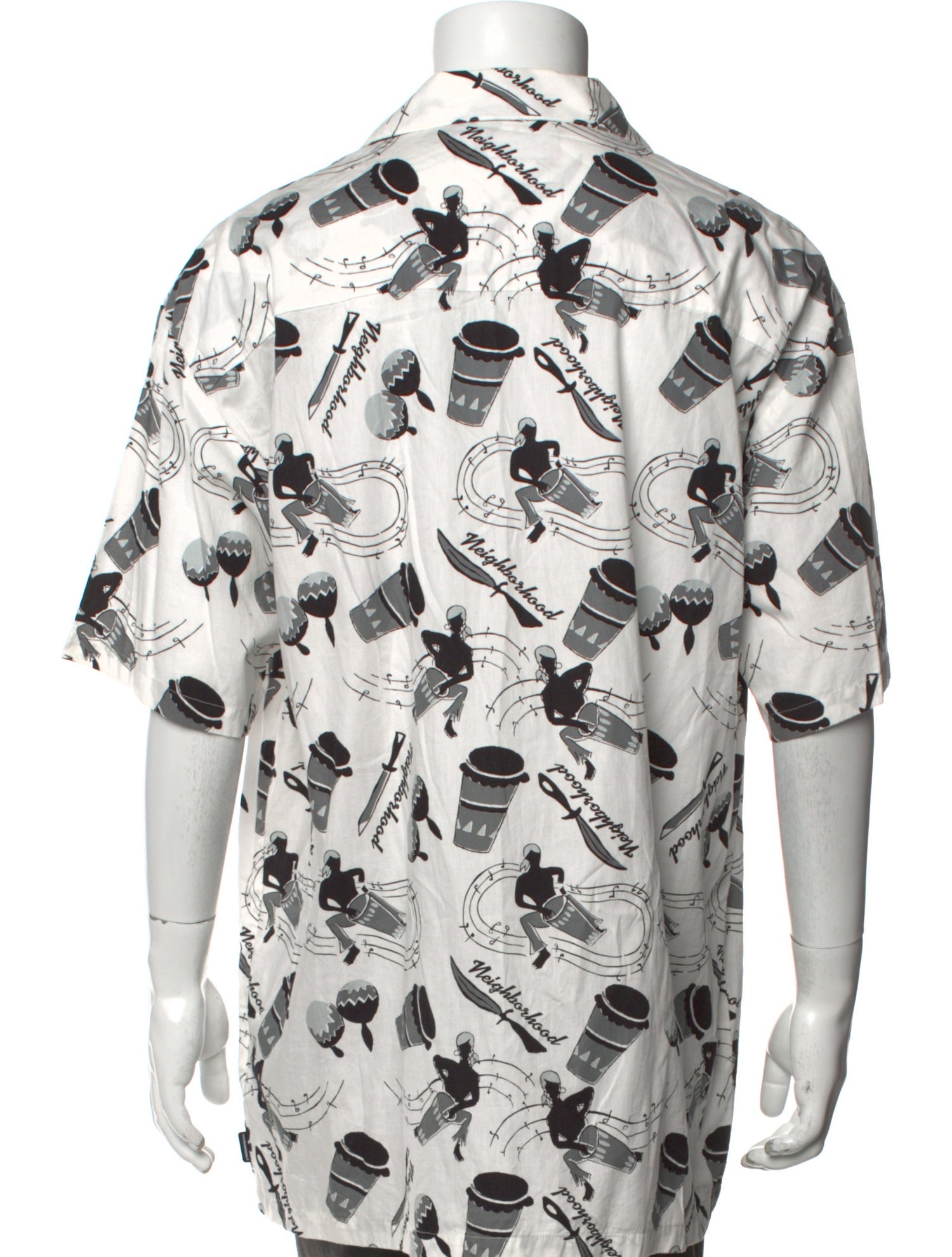 Neighborhood Printed Short Sleeve Shirt